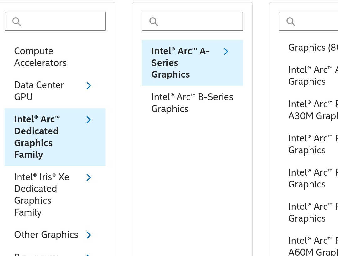 Arc B-Series ‘Battlemage’ references spotted on Intel website — Picture from videocardz.com