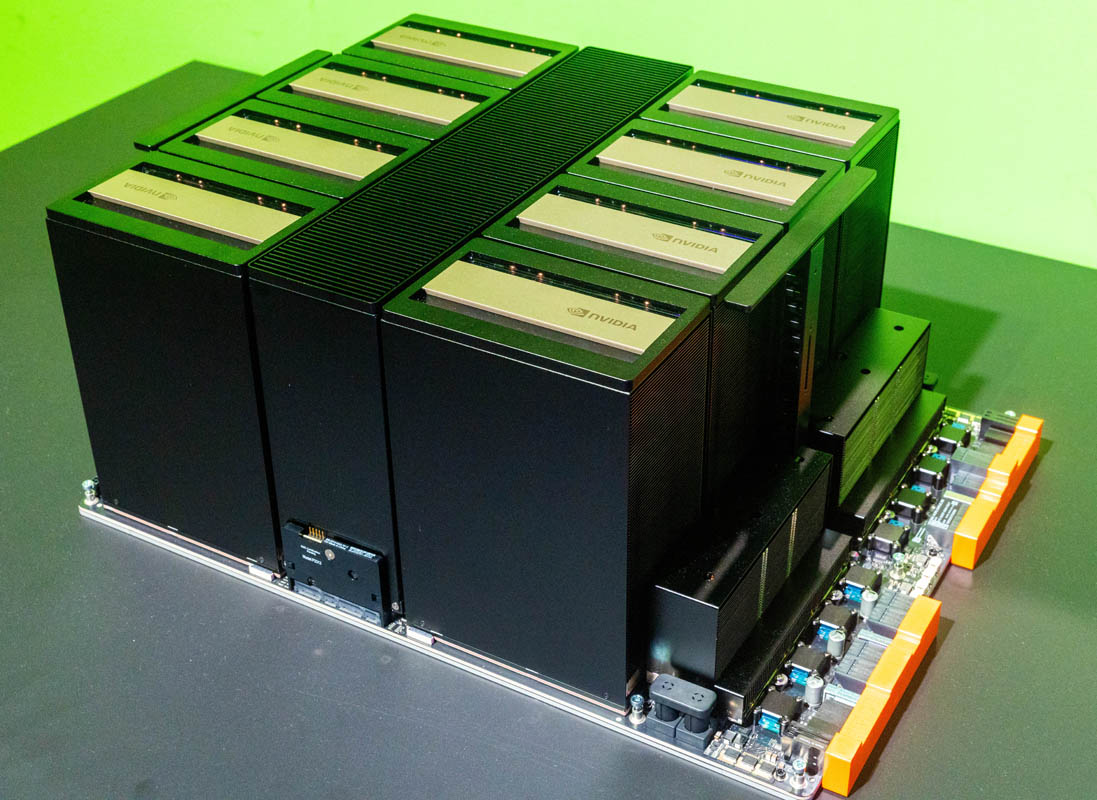 NVIDIA HGX B300 NVL16 Angle — Picture from servethehome.com