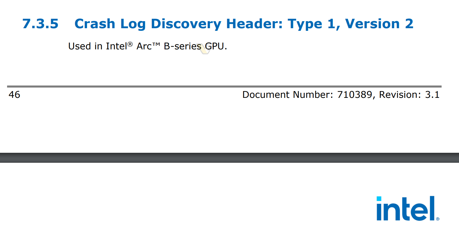 Arc B-Series ‘Battlemage’ references spotted on Intel website — Picture from videocardz.com