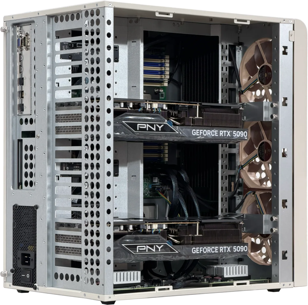 Tiny Corp charges $4,000 for four Radeon RX 9070 XT GPUs in new Tinybox AI workstation — Picture from videocardz.com