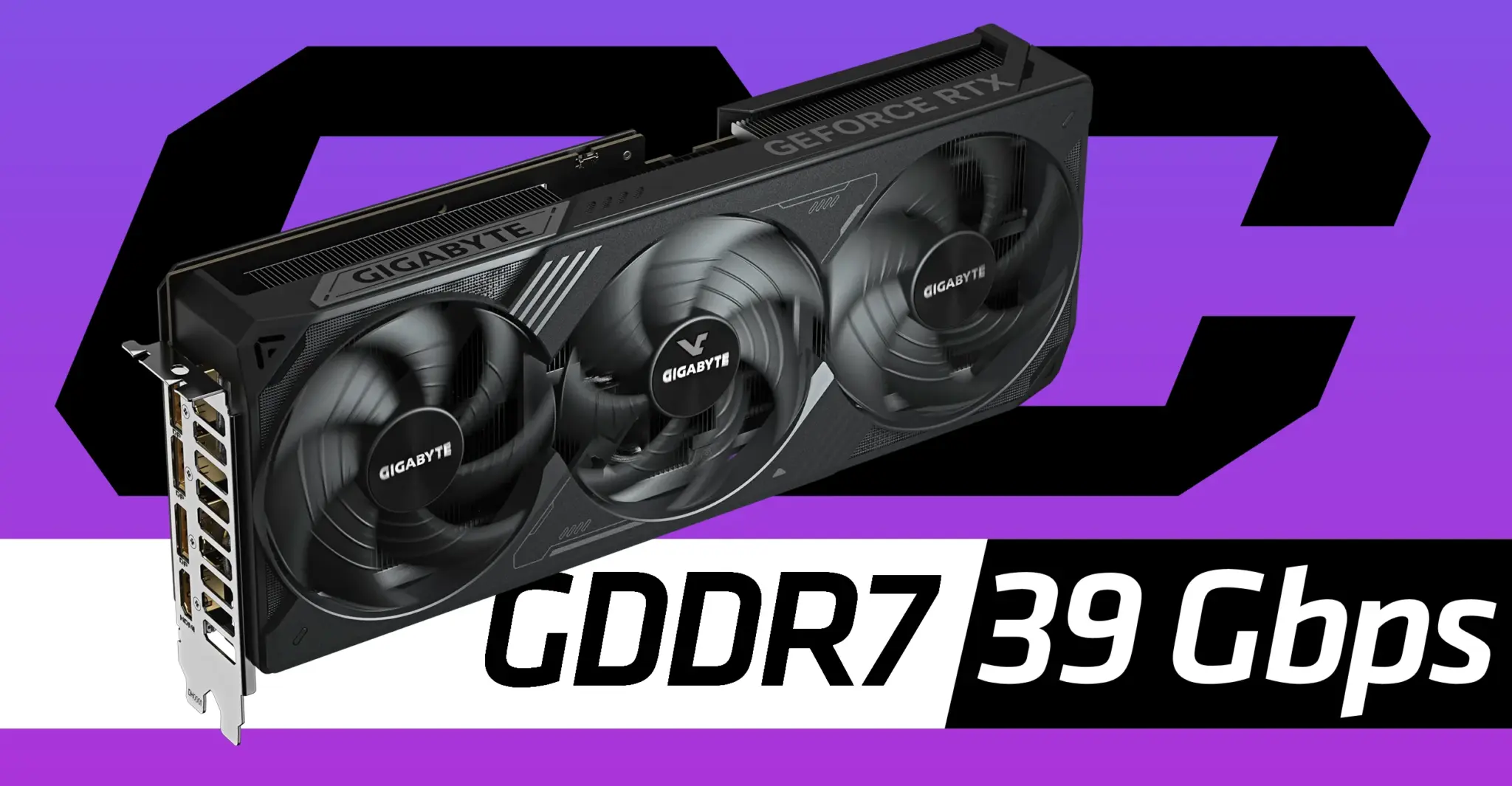 GeForce RTX 5070 Ti GDDR7 memory has been overclocked from 28 to 39 Gbps — Picture from videocardz.com