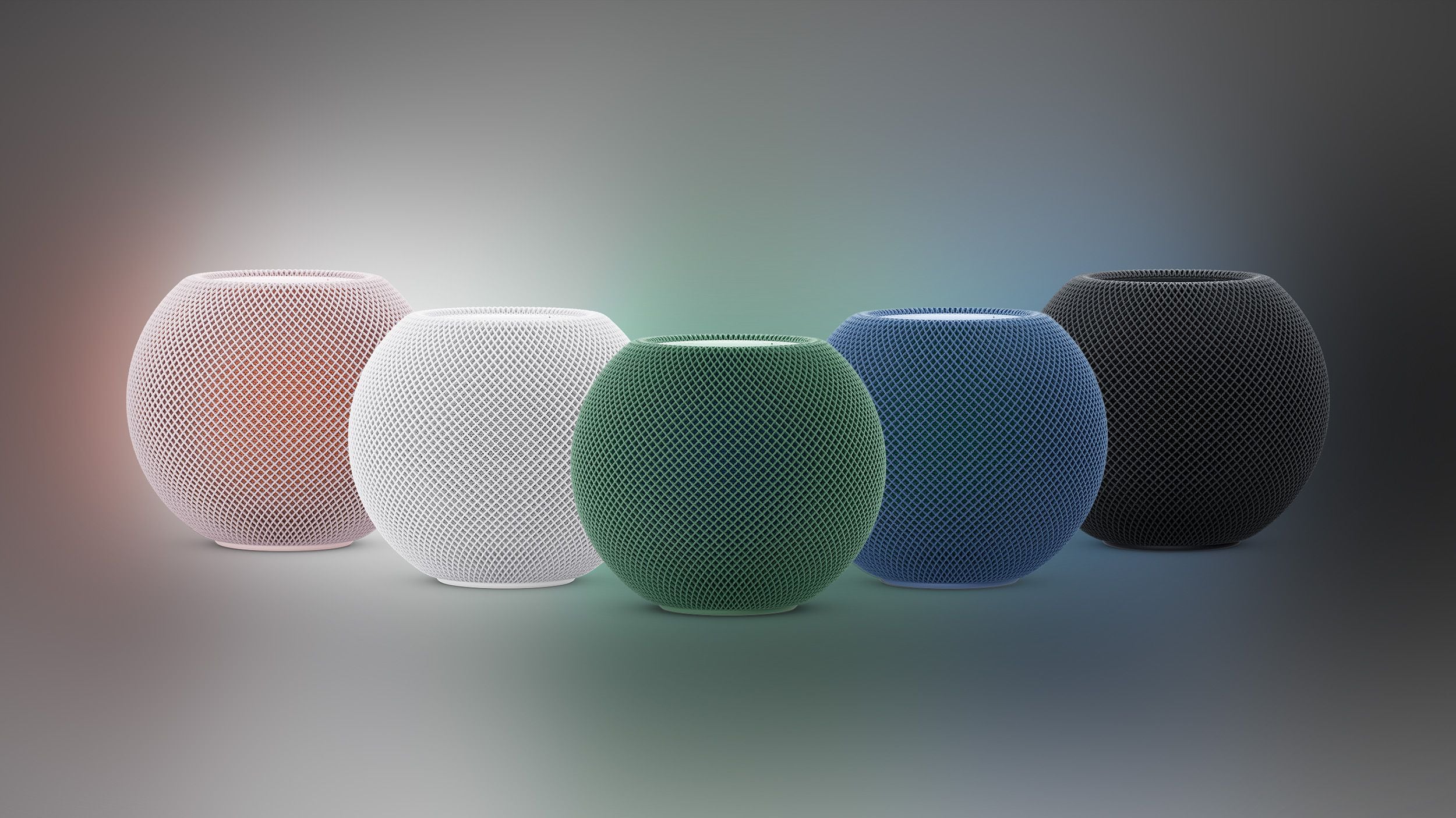 HomePod minis on gradient feature 1 1 — Picture from macrumors.com