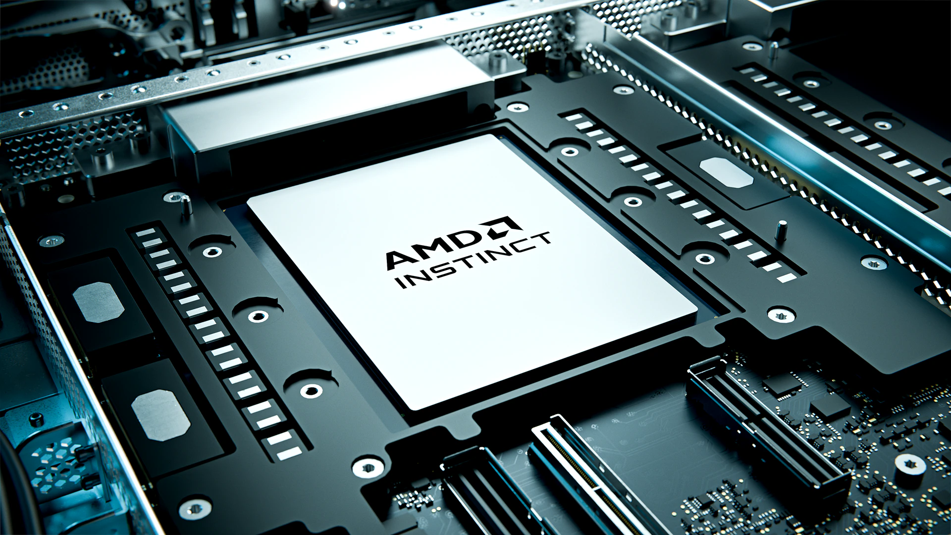 The AMD Instinct MI455X graphics processing unit is designed for frontier AI and AI factory deployments. It is part of the AMD Instinct MI400 Series, which helps organizations depl