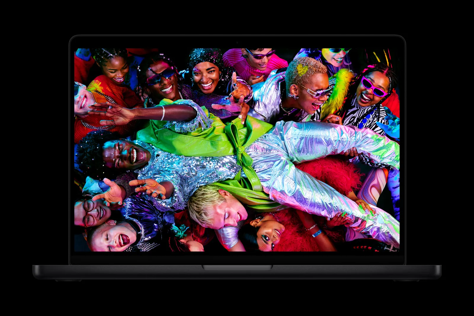 The MacBook Pro Apple sells now, with M5 Pro and M5 Max. The notch is still in the display. Picture from apple.com.